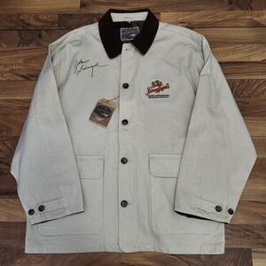 Dunbrooke‎ Upstream outdoor Men's leinenkugler brewing company Sz L Jacket